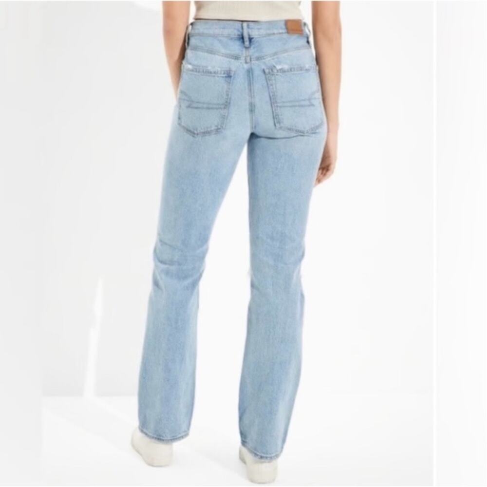American Eagle Outfitters Light Blue Boot Cut Jeans - Picture 4 of 12